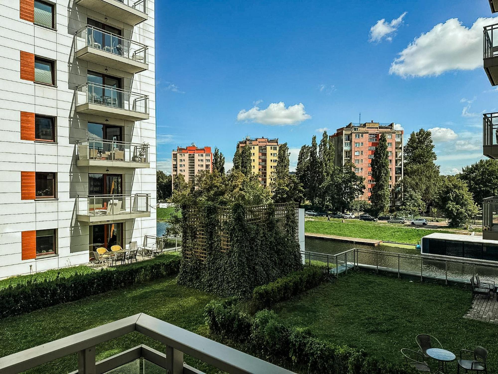 Apartament Lux Gdansk Nowa Motlawa Buitenkant foto